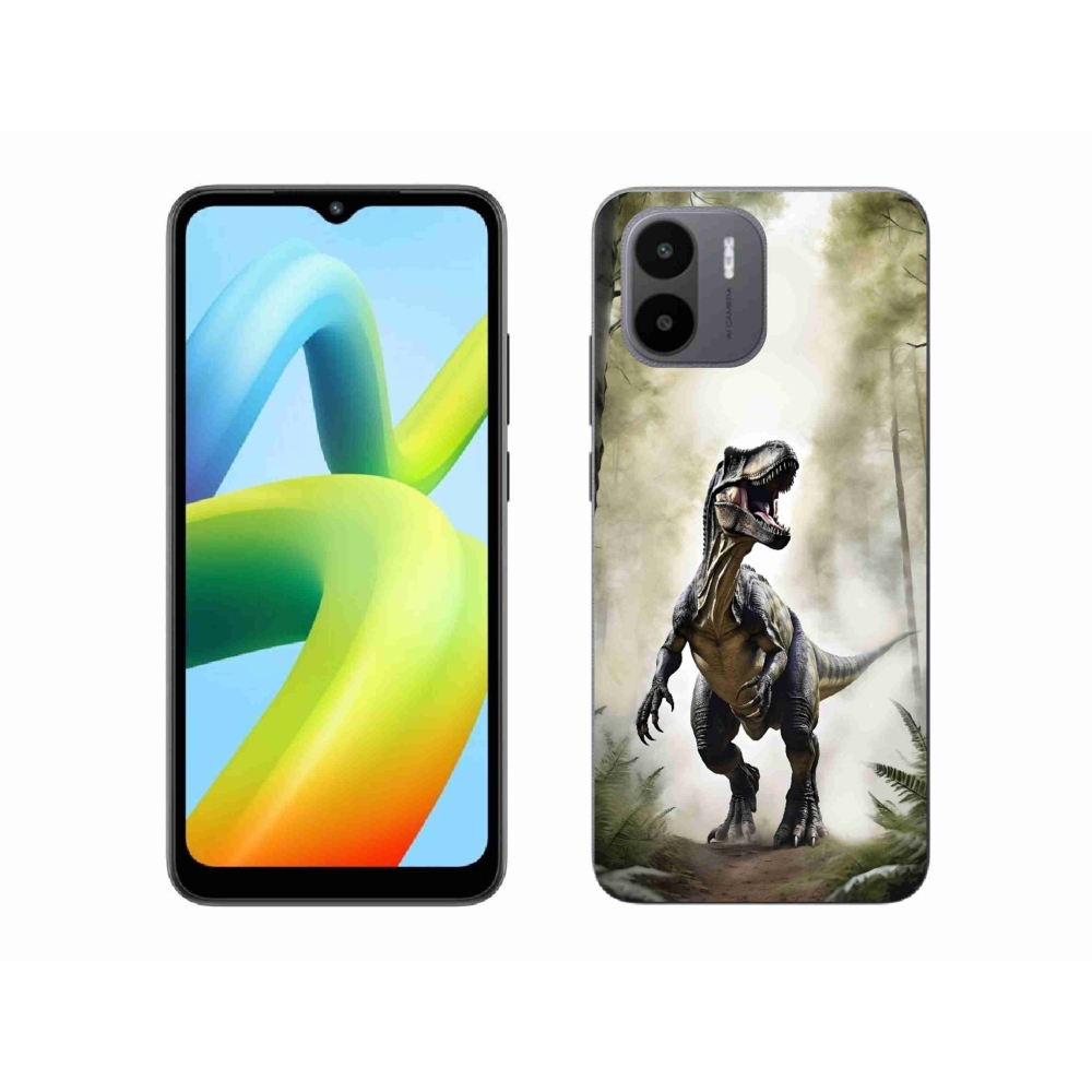 Gél borítás mmCase a Xiaomi Redmi A1 4G-hez - dühös T-Rex