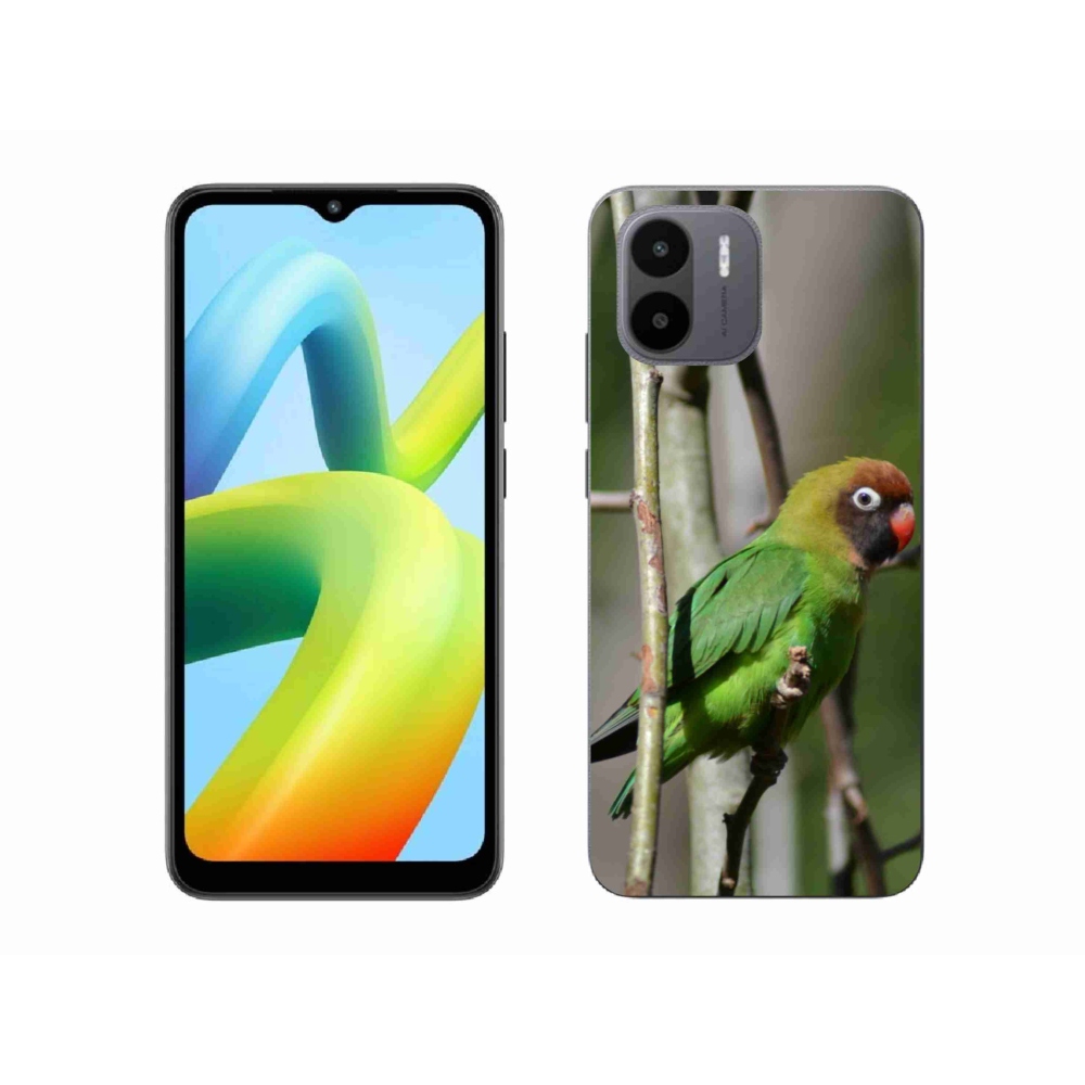 Gél borítás mmCase a Xiaomi Redmi A1 4G-hez - papagáj agapornis