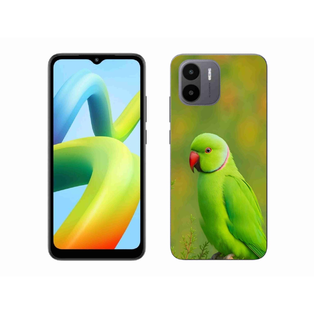 Gél borítás mmCase a Xiaomi Redmi A1 4G-hez - papagáj alexandr 2