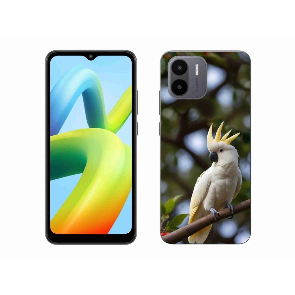 Gél borítás mmCase a Xiaomi Redmi A1 4G-hez - papagáj kakadu 3