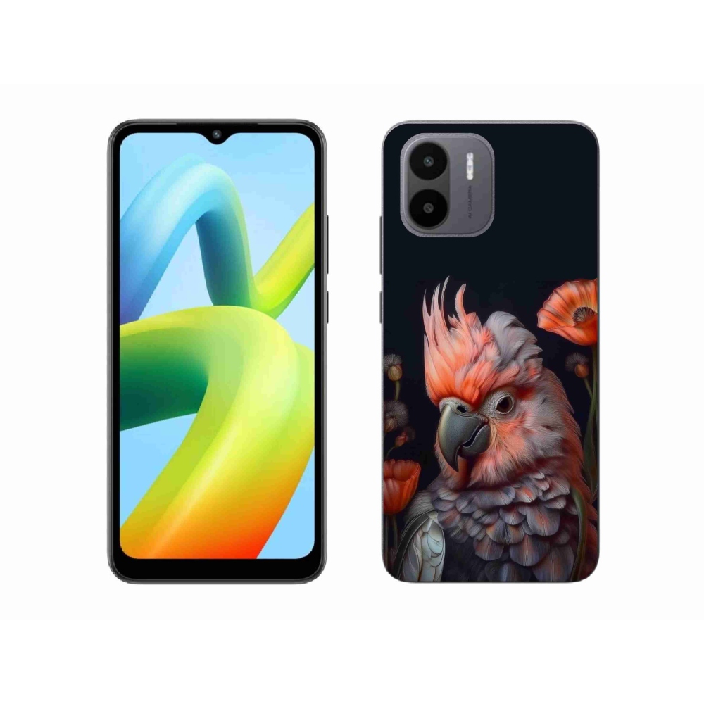 Gél borítás mmCase a Xiaomi Redmi A1 4G-hez - papagáj kakadu színekben