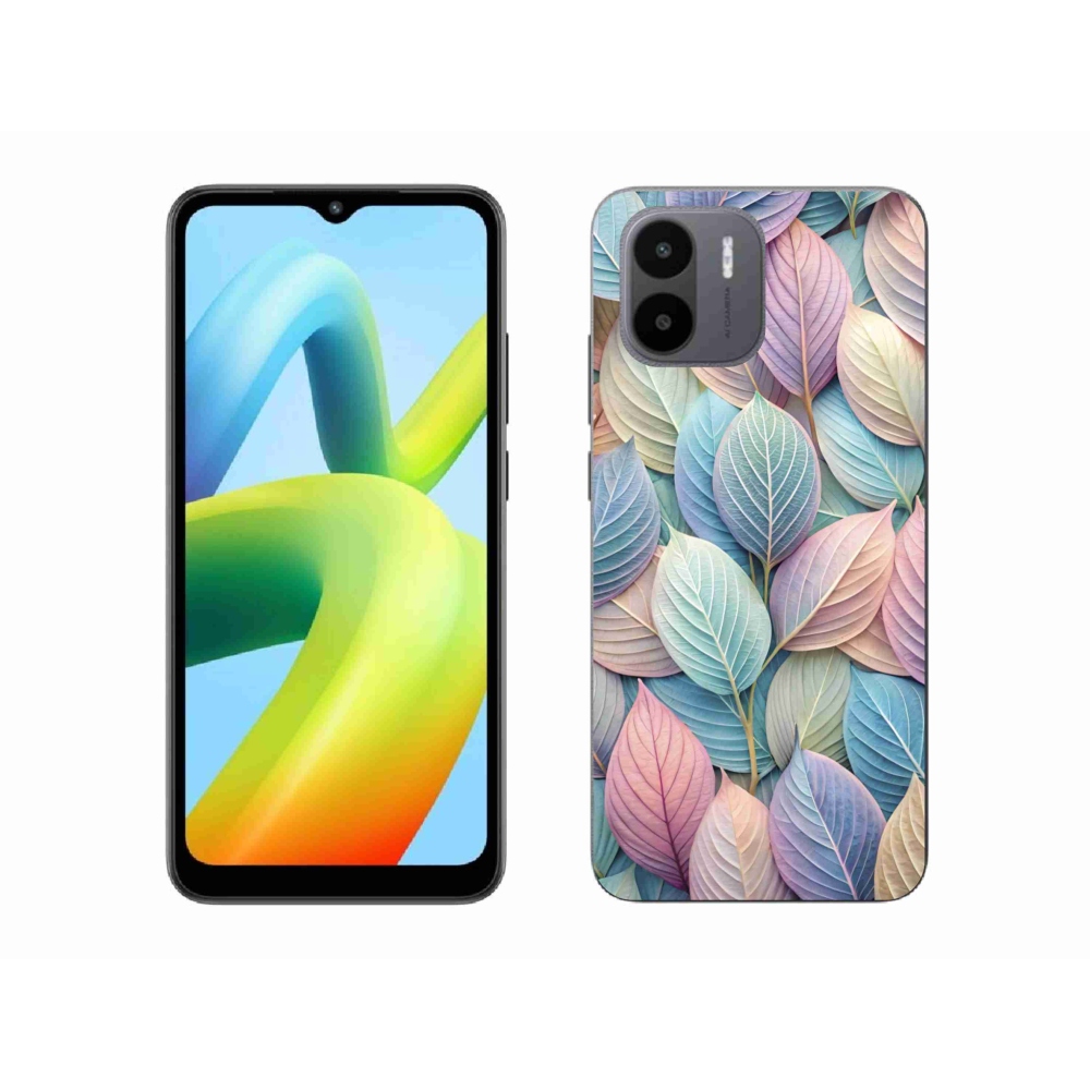 Gél borítás mmCase a Xiaomi Redmi A1 4G-hez - pasztell levelek