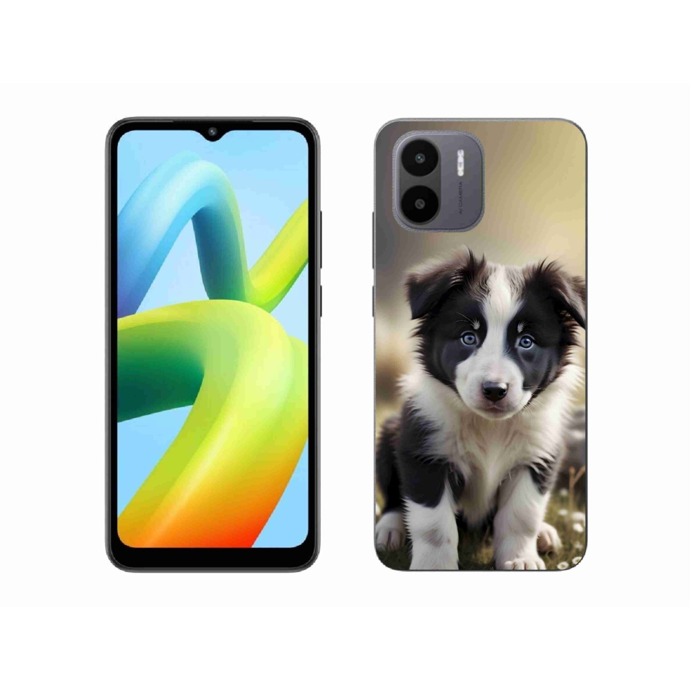 Gél borító mmCase a Xiaomi Redmi A1 4G-hez - aranyos border collie