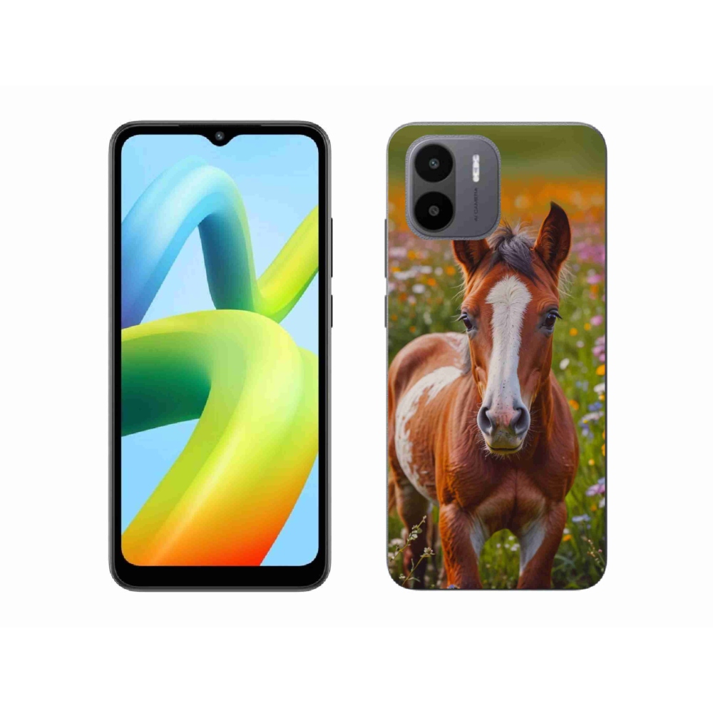 Gél borítás mmCase a Xiaomi Redmi A1 4G-hez - aranyos csikó