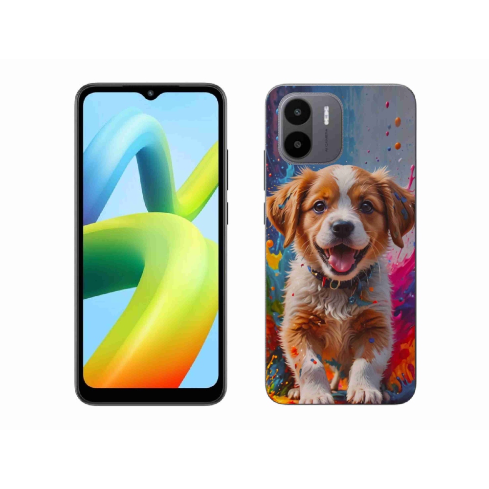 Gél borító mmCase a Xiaomi Redmi A1 4G - aranyos kiskutya 3