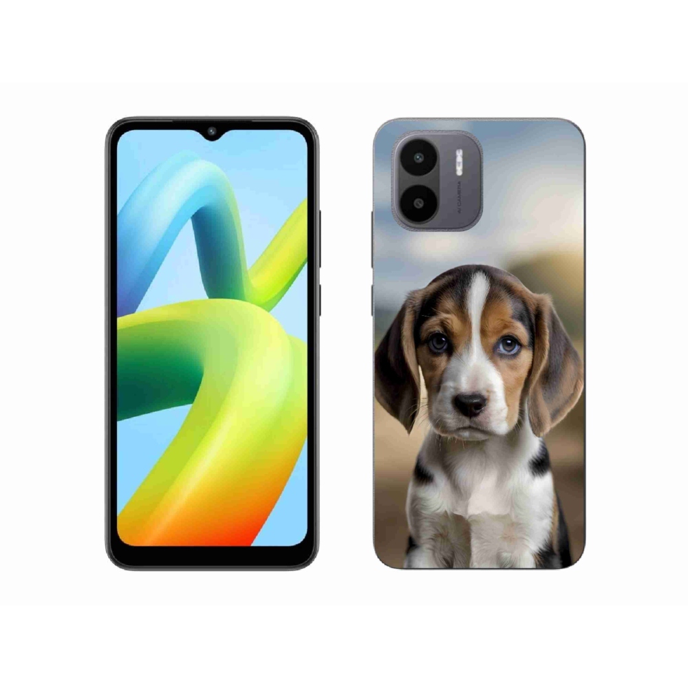 Gél borítás mmCase a Xiaomi Redmi A1 4G-hez - aranyos bézs színű