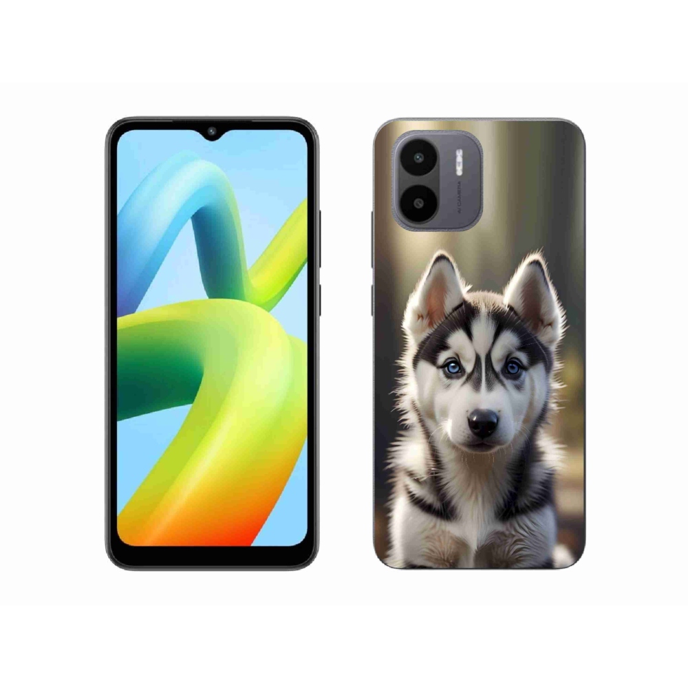 Gél borítás mmCase a Xiaomi Redmi A1 4G-hez - aranyos szibériai husky
