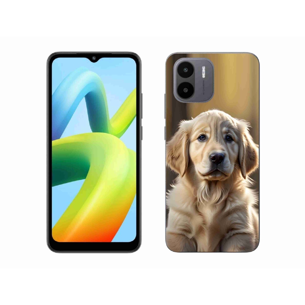 Gél borítás mmCase a Xiaomi Redmi A1 4G-hez - aranyos arany retriever