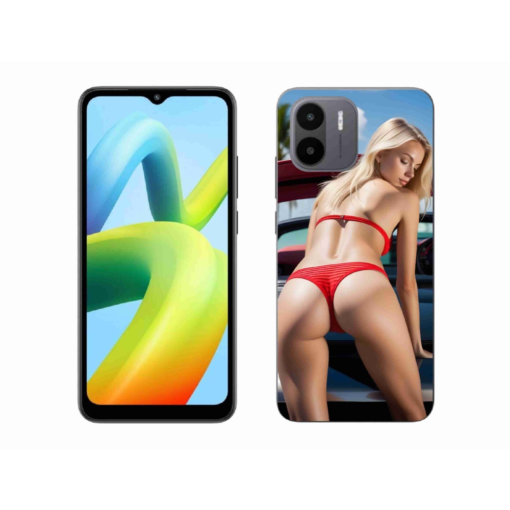Gél borító mmCase a Xiaomi Redmi A1 4G-hez - szexi nő 2