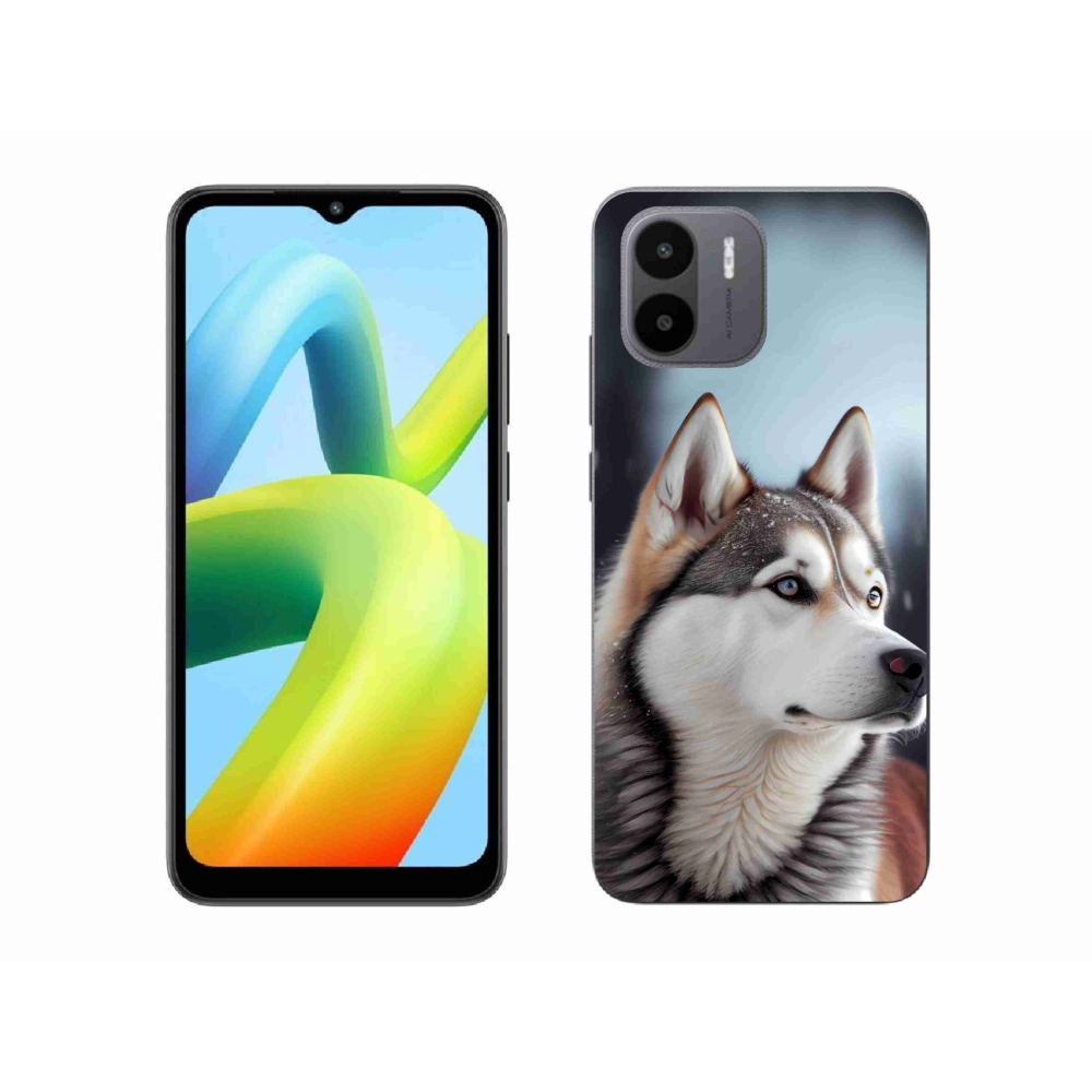 Gél borítás mmCase a Xiaomi Redmi A1 4G-hez - Szibériai husky
