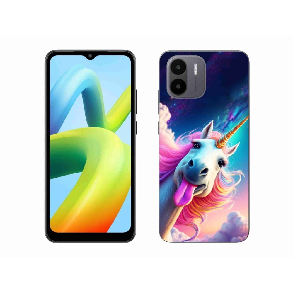 Gél borítás mmCase a Xiaomi Redmi A1 4G-hez - őrült egyszarvú