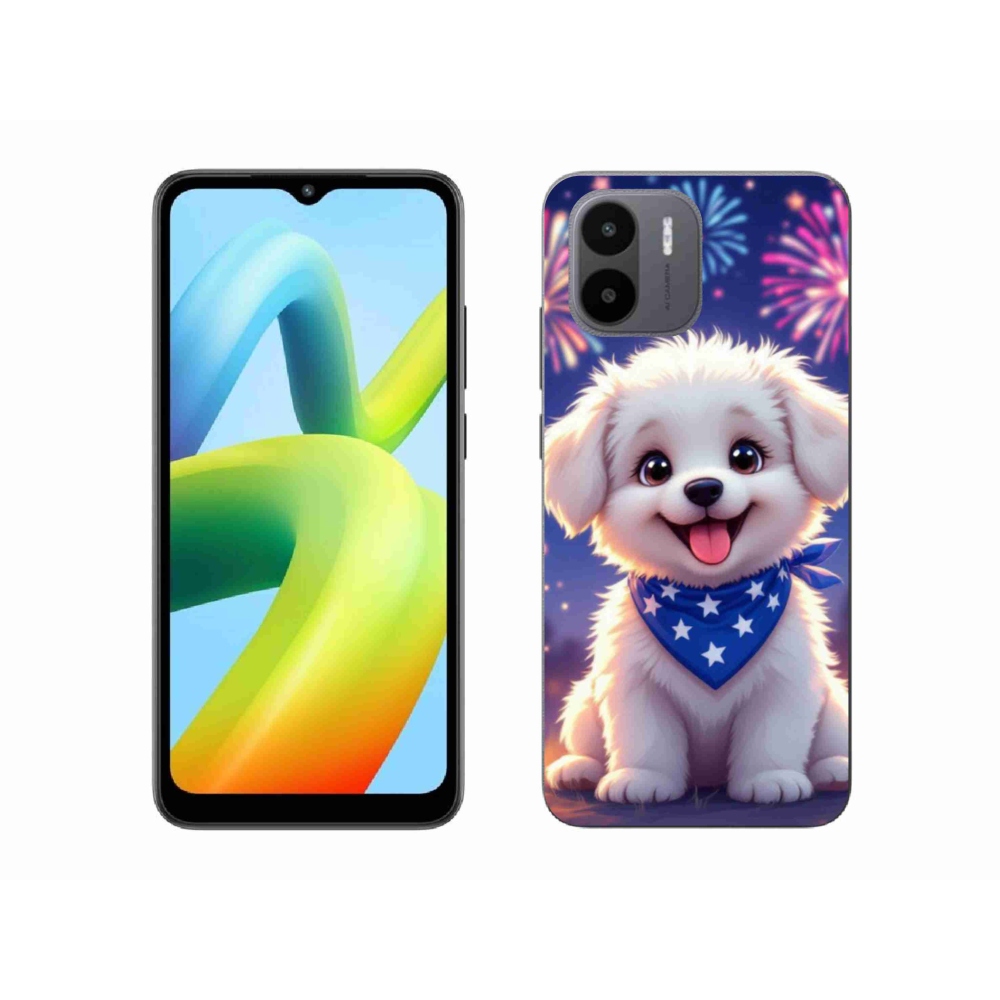 Gél borítás mmCase a Xiaomi Redmi A1 4G-hez - ünnepi kiskutya