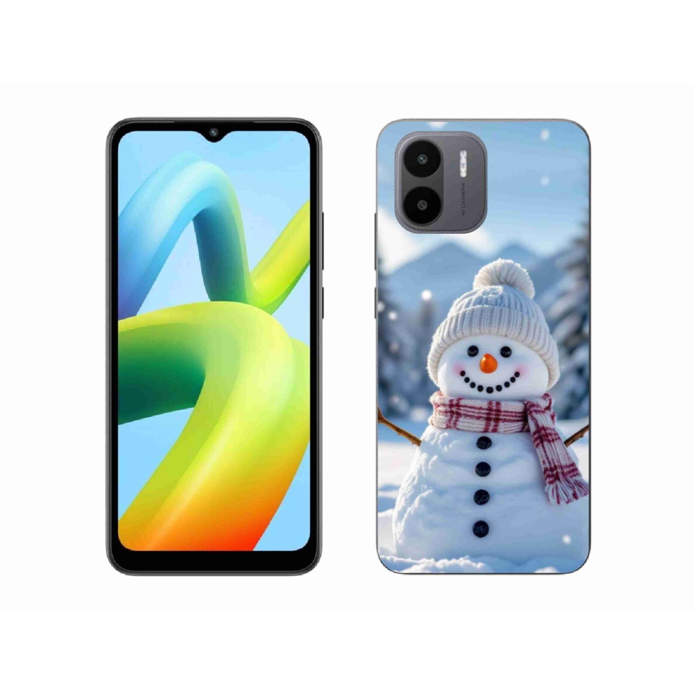 Gél borítás mmCase a Xiaomi Redmi A1 4G-hez - hóember 3