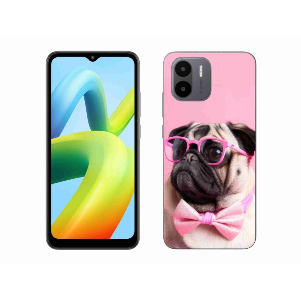 Gél borítás mmCase a Xiaomi Redmi A1 4G-n - stílusos mopsz