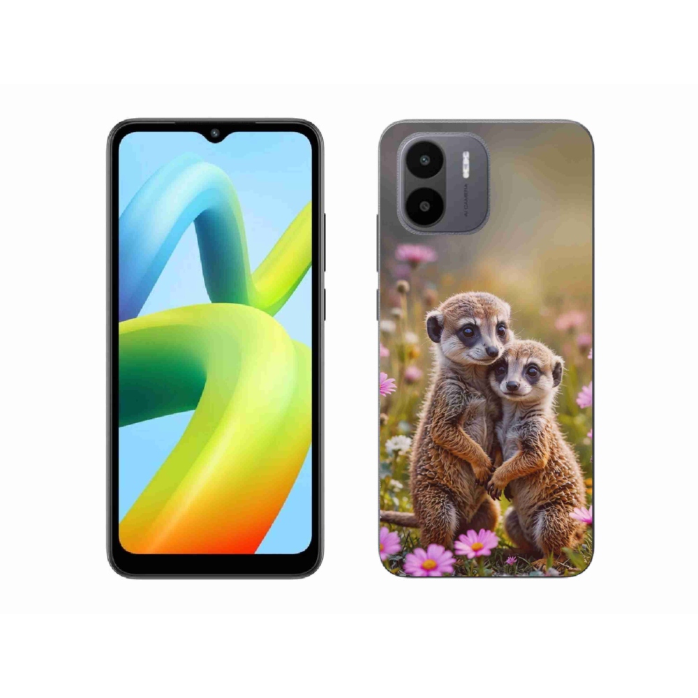 Gél borítás mmCase a Xiaomi Redmi A1 4G-hez - szurikátás duo