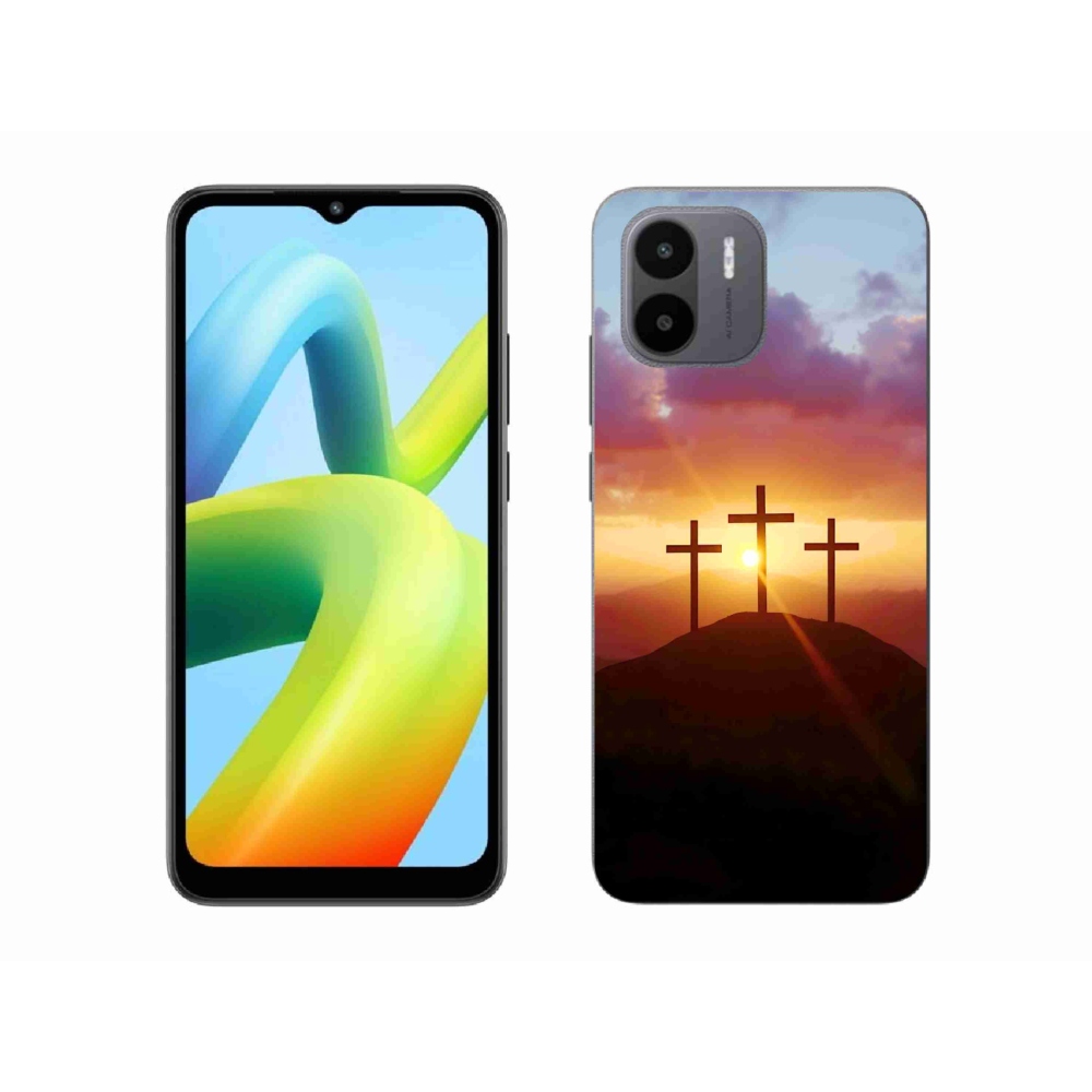 Gél borítás mmCase a Xiaomi Redmi A1 4G-hez - három kereszt