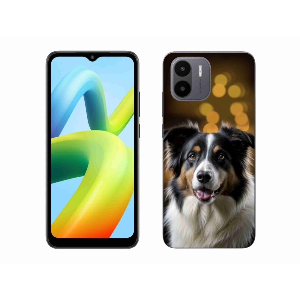 Gél borítás mmCase a Xiaomi Redmi A1 4G-hez - mosolygó ausztrál juhászkutya