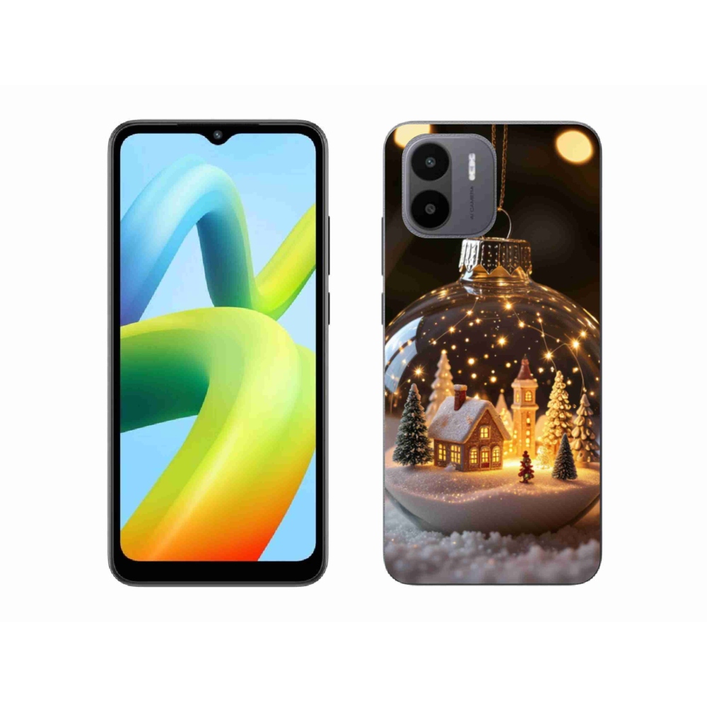 Gél borítás mmCase a Xiaomi Redmi A1 4G-hez - Karácsonyi golyók 3