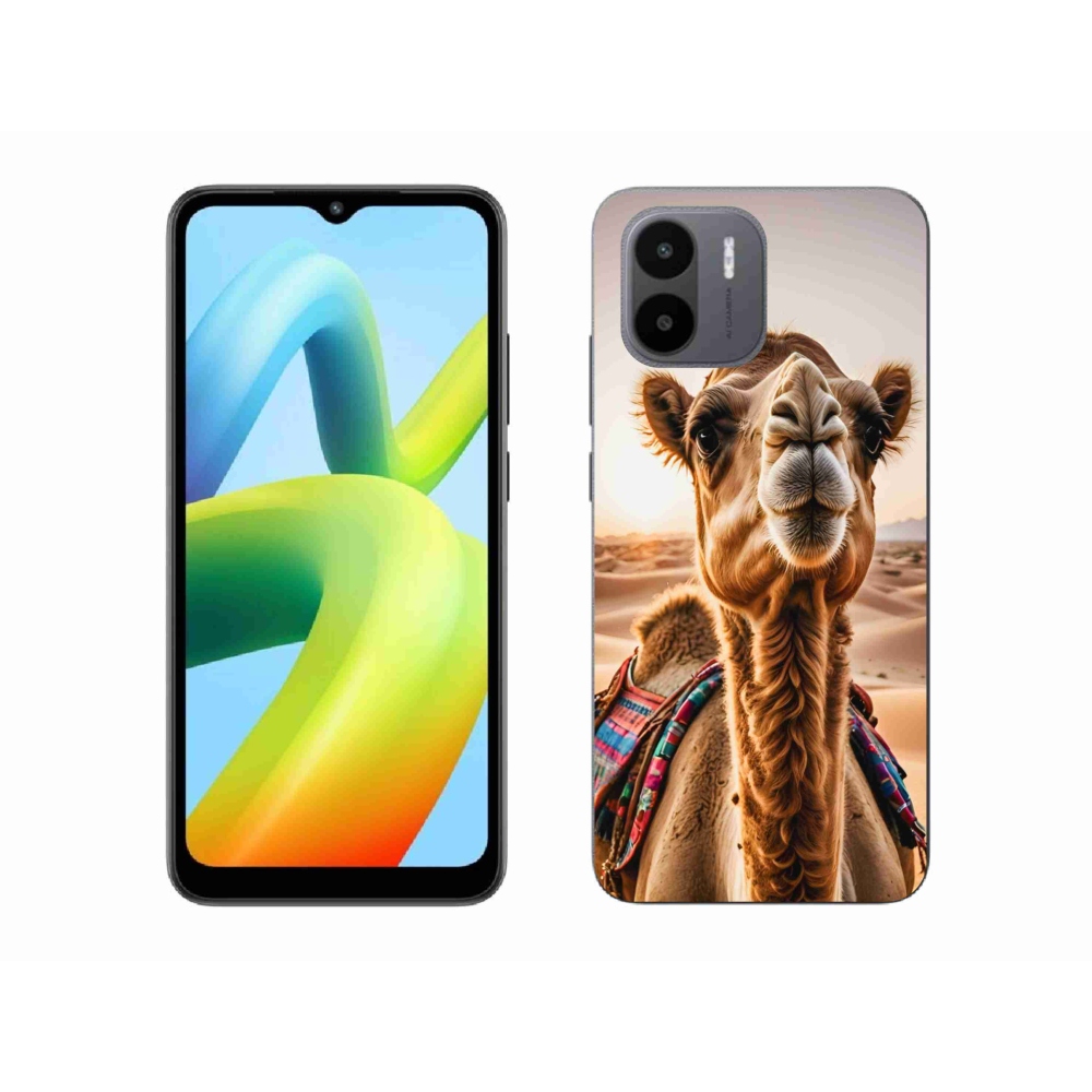 Gél borítás mmCase a Xiaomi Redmi A1 4G készülékhez - teve színű