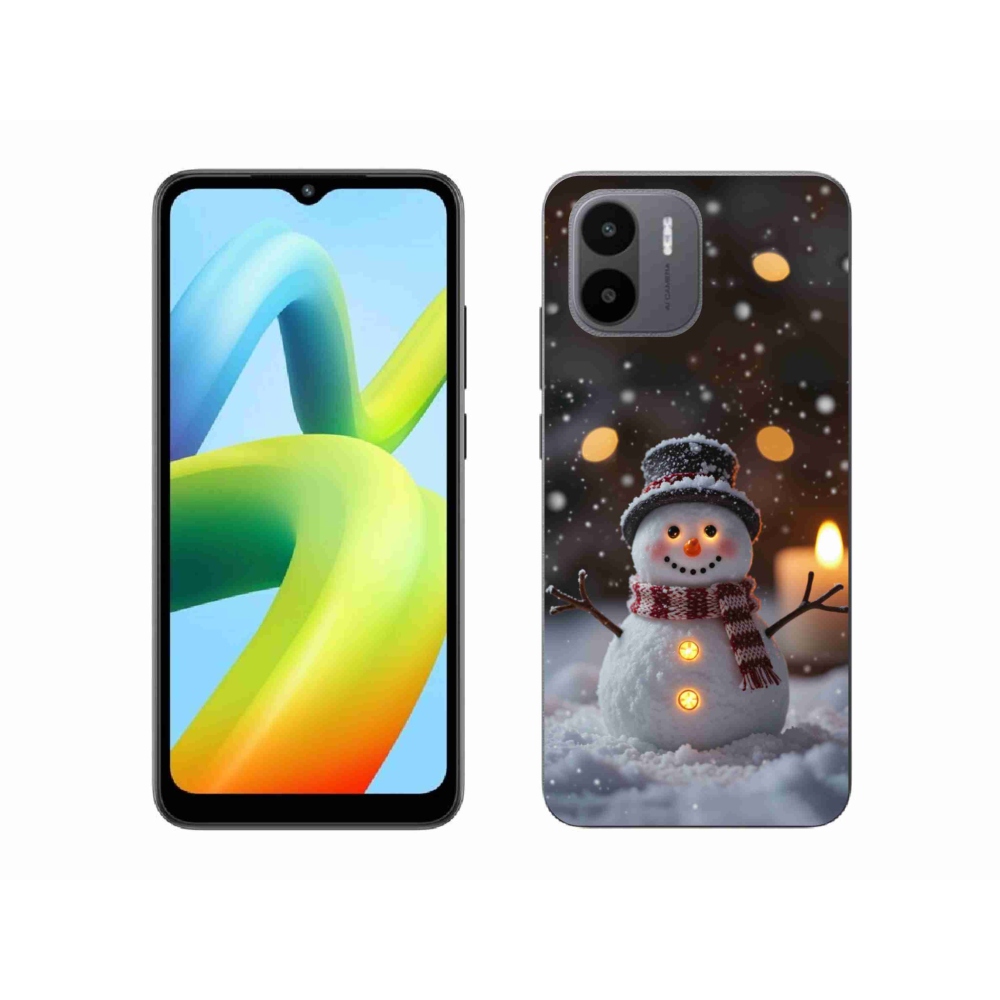Gél borítás mmCase a Xiaomi Redmi A1 4G-hez - boldog hóember