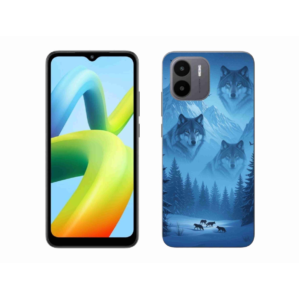 Gél borítás mmCase a Xiaomi Redmi A1 4G-hez - farkas csomag