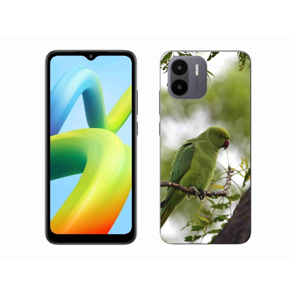 Gél borítás mmCase a Xiaomi Redmi A1 4G-hez - zöld papagáj
