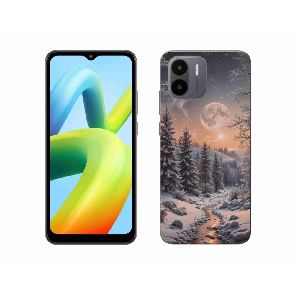 Gél borítás mmCase a Xiaomi Redmi A1 4G-hez - téli táj 2