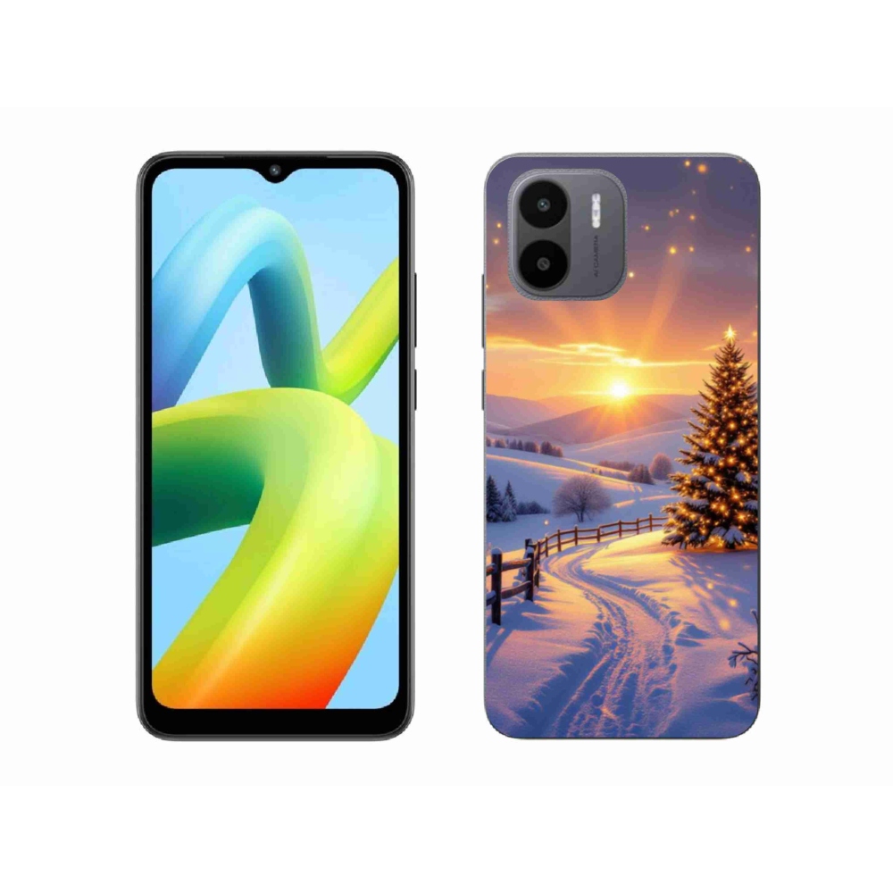 Gél borítás mmCase a Xiaomi Redmi A1 4G-hez - téli tájkép