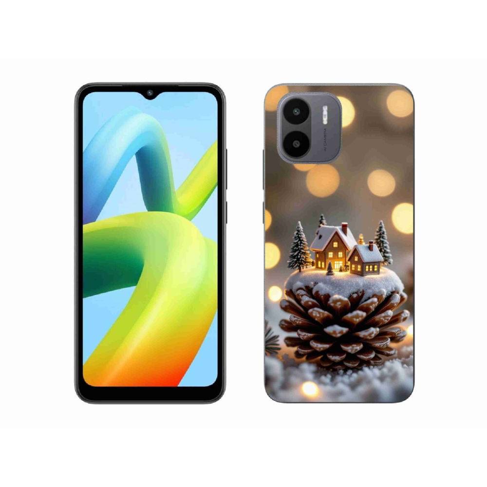 Gél borítás mmCase a Xiaomi Redmi A1 4G-hez - téli falu