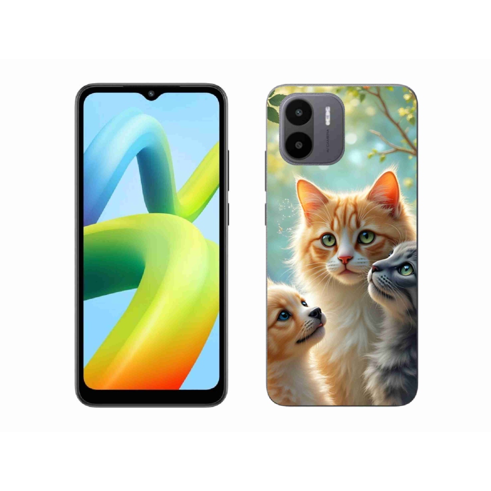 Gél borítás mmCase a Xiaomi Redmi A1 4G - állati barátság 2