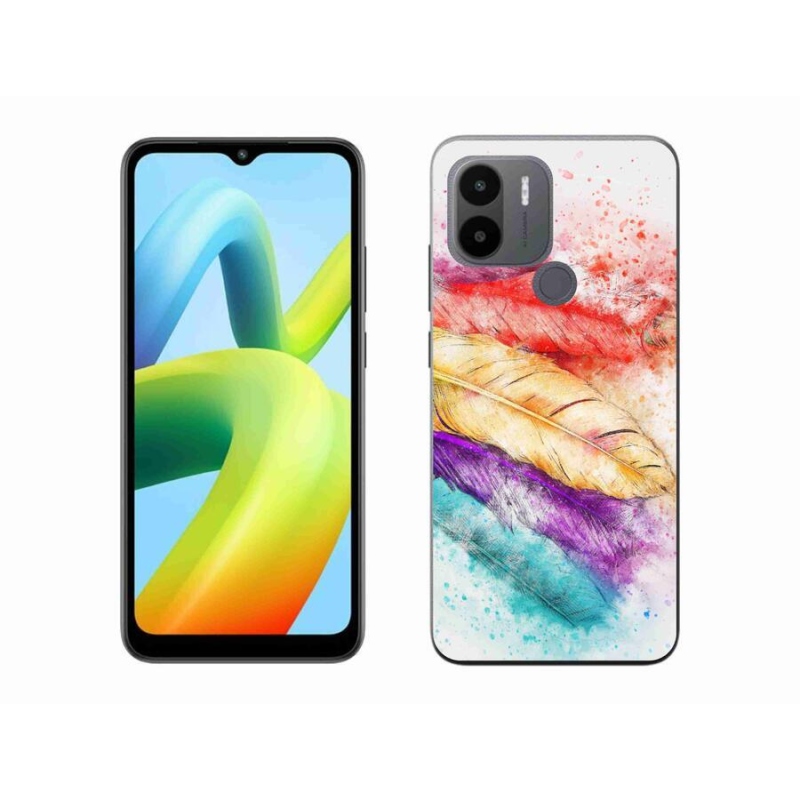 Gél borítás mmCase a Xiaomi Redmi A1+/A2+ készülékhez - színes toll