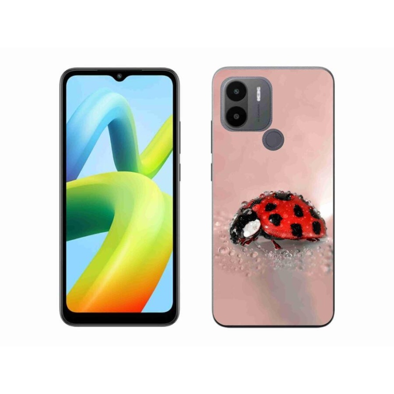 Gél borítás mmCase a Xiaomi Redmi A1+/A2+ készülékhez - katicabogár