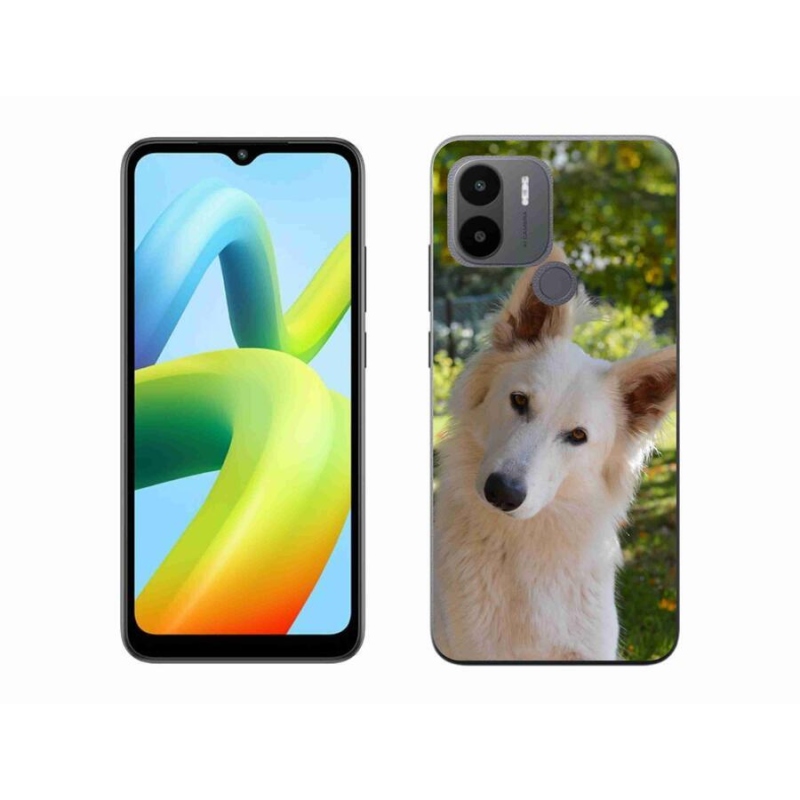 Gél borítás mmCase a Xiaomi Redmi A1+/A2+ készülékhez - fehér svájci pásztor 1