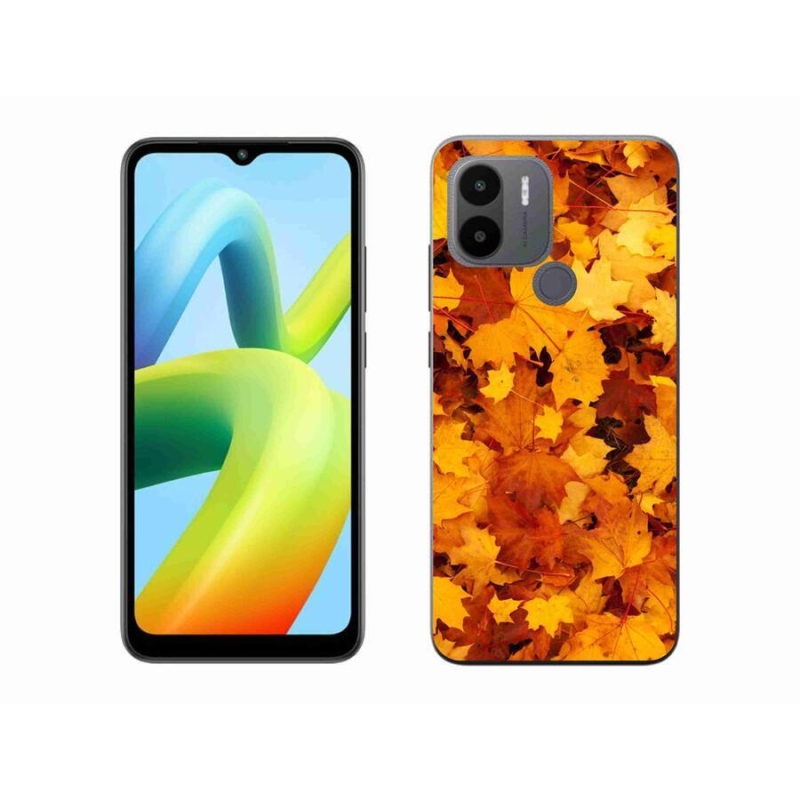 Gél borítás mmCase a Xiaomi Redmi A1+/A2+ készülékhez - juharlevelek