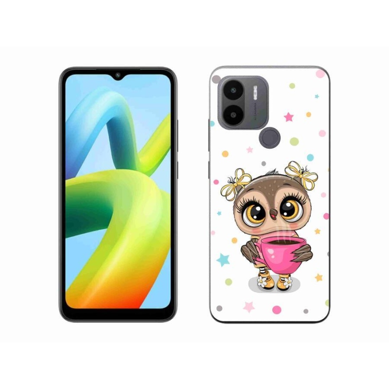 Gél borítás mmCase a Xiaomi Redmi A1+/A2+ készülékhez - rajzfilm bagoly