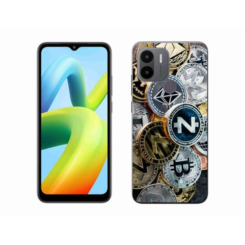 Gél borítás mmCase a Xiaomi Redmi A1+/A2+ számára - kriptovaluták