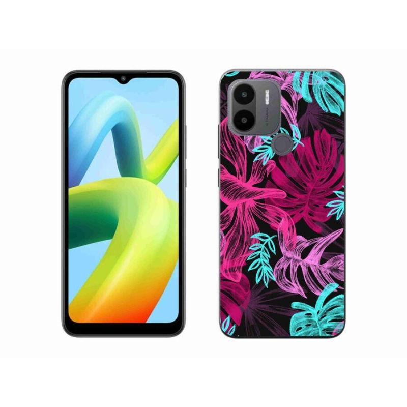 Gél borítás mmCase a Xiaomi Redmi A1+/A2+ készülékhez - virágok 1