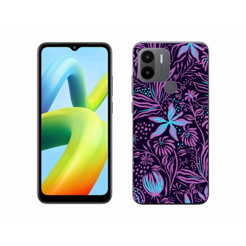 Gél borítás mmCase a Xiaomi Redmi A1+/A2+ készülékhez - virágok 2