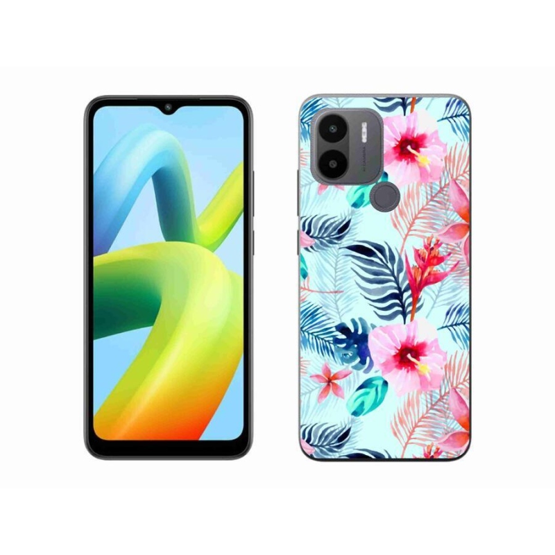 Gél borítás mmCase a Xiaomi Redmi A1+/A2+ készülékhez - virágok