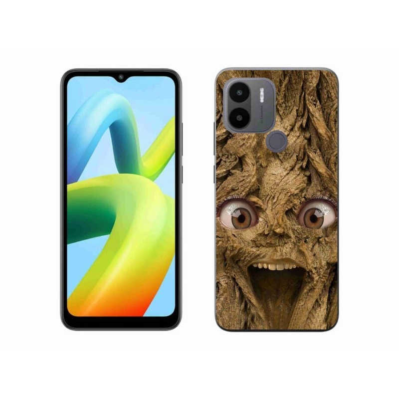 Gél borítás mmCase a Xiaomi Redmi A1+/A2+ készülékhez - boldog fa szemekkel