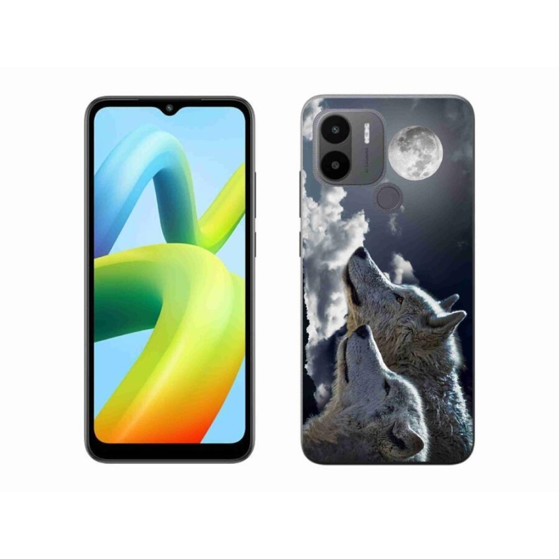 Gél borítás mmCase a Xiaomi Redmi A1+/A2+ készülékhez - farkasok