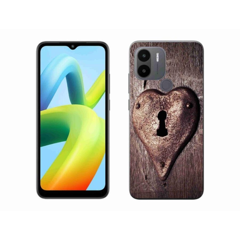 Gél borítás mmCase a Xiaomi Redmi A1+/A2+ készülékhez - szív alakú zárral