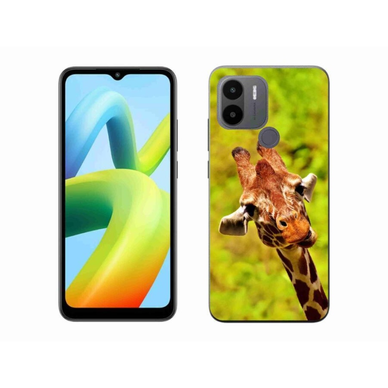 Gél borítás mmCase a Xiaomi Redmi A1+/A2+ készülékhez - zsiráf