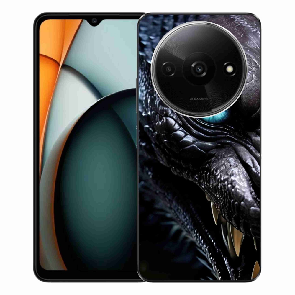 Gél borítás mmCase a Xiaomi Redmi A3-hoz - sárkány nézet