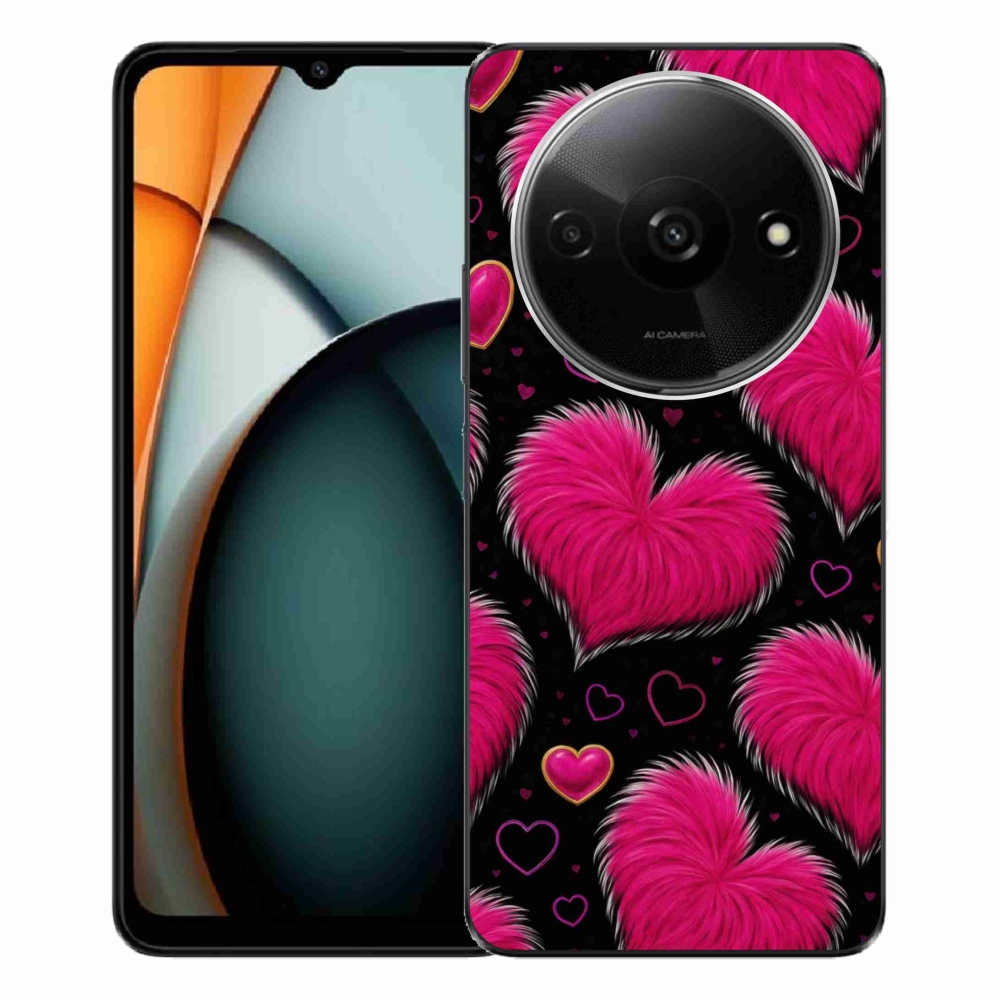 Gél borítás mmCase a Xiaomi Redmi A3-hoz - puha szív