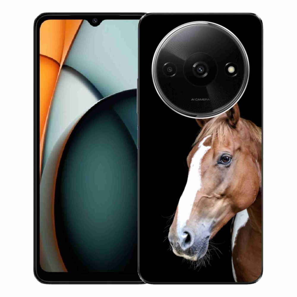 Gél borítás mmCase a Xiaomi Redmi A3-hoz - barna ló 3