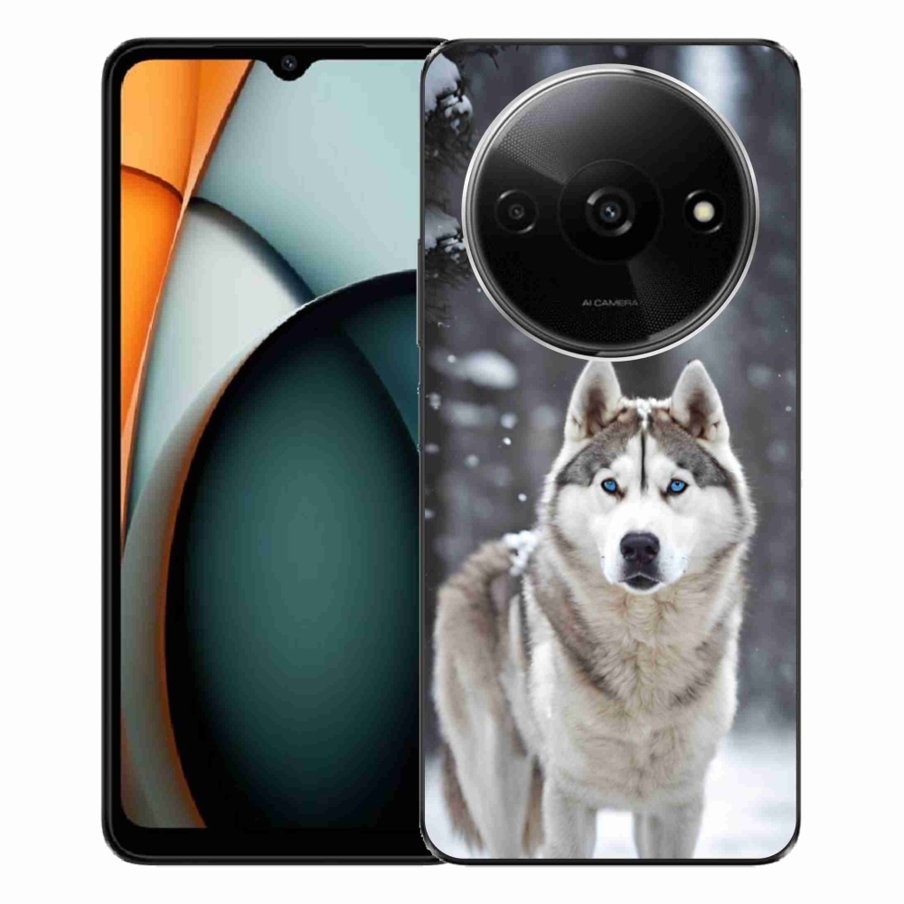 Gél borítás mmCase a Xiaomi Redmi A3-hoz - husky 2