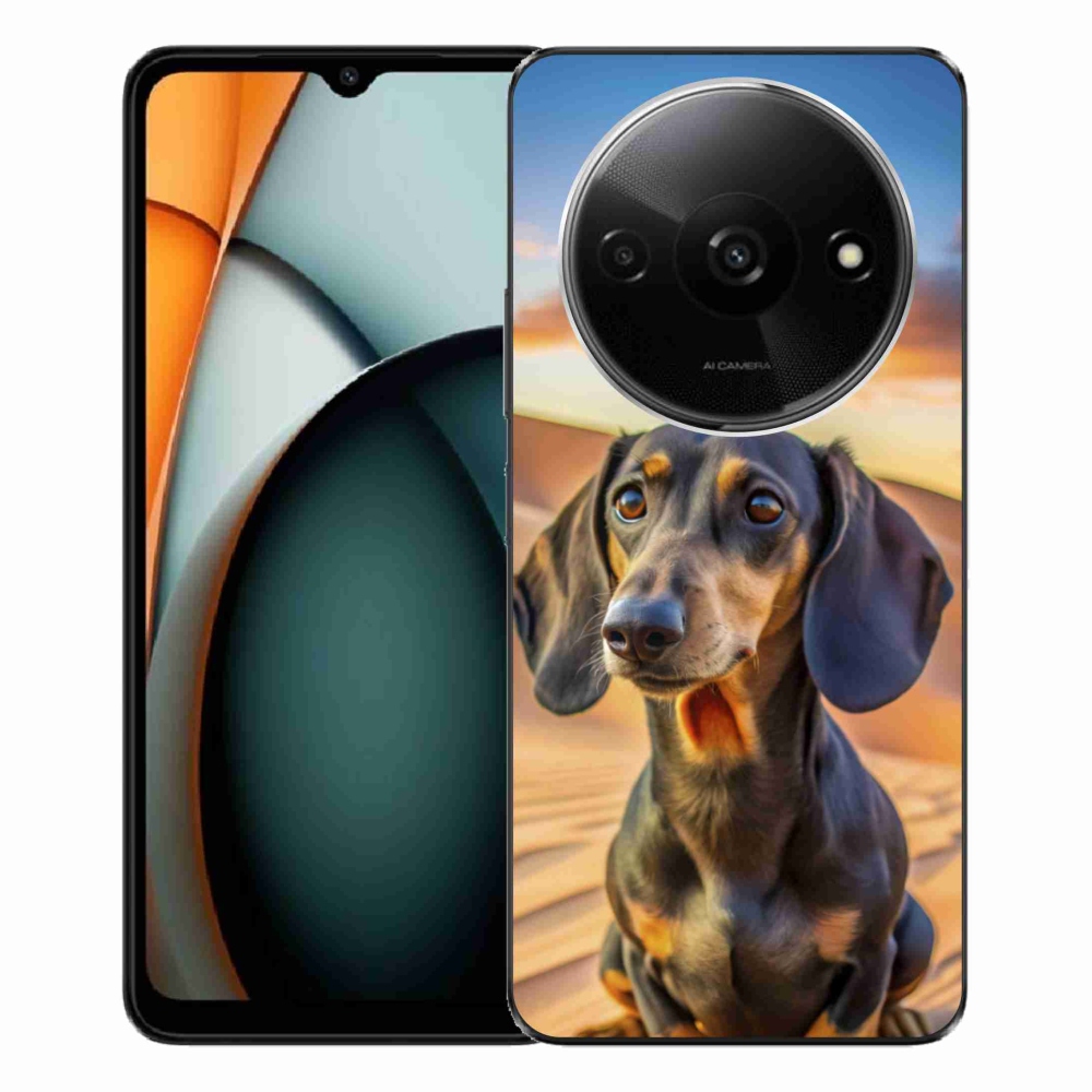 Gél borítás mmCase a Xiaomi Redmi A3-hoz - tacskó 3