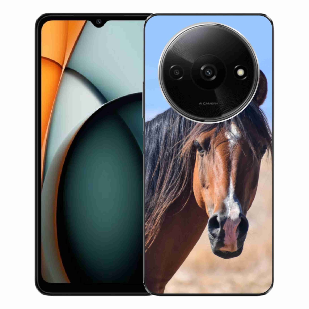 Gél borítás mmCase a Xiaomi Redmi A3-hoz - nyugodt ló