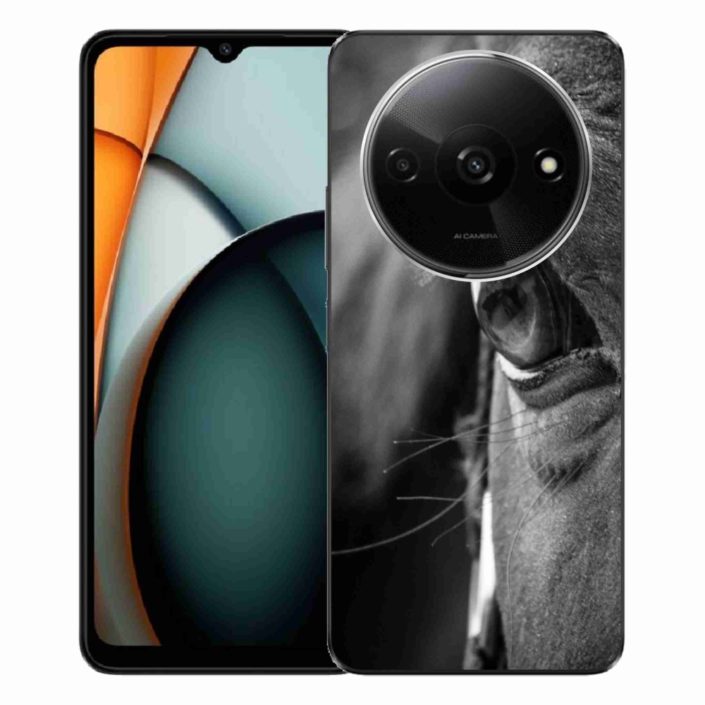 Gél borítás mmCase a Xiaomi Redmi A3-hoz - ló nézet